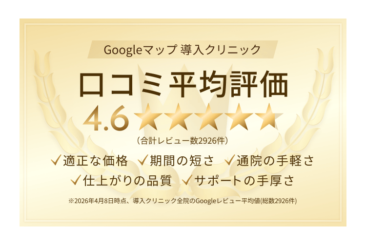 クチコミ平均評価