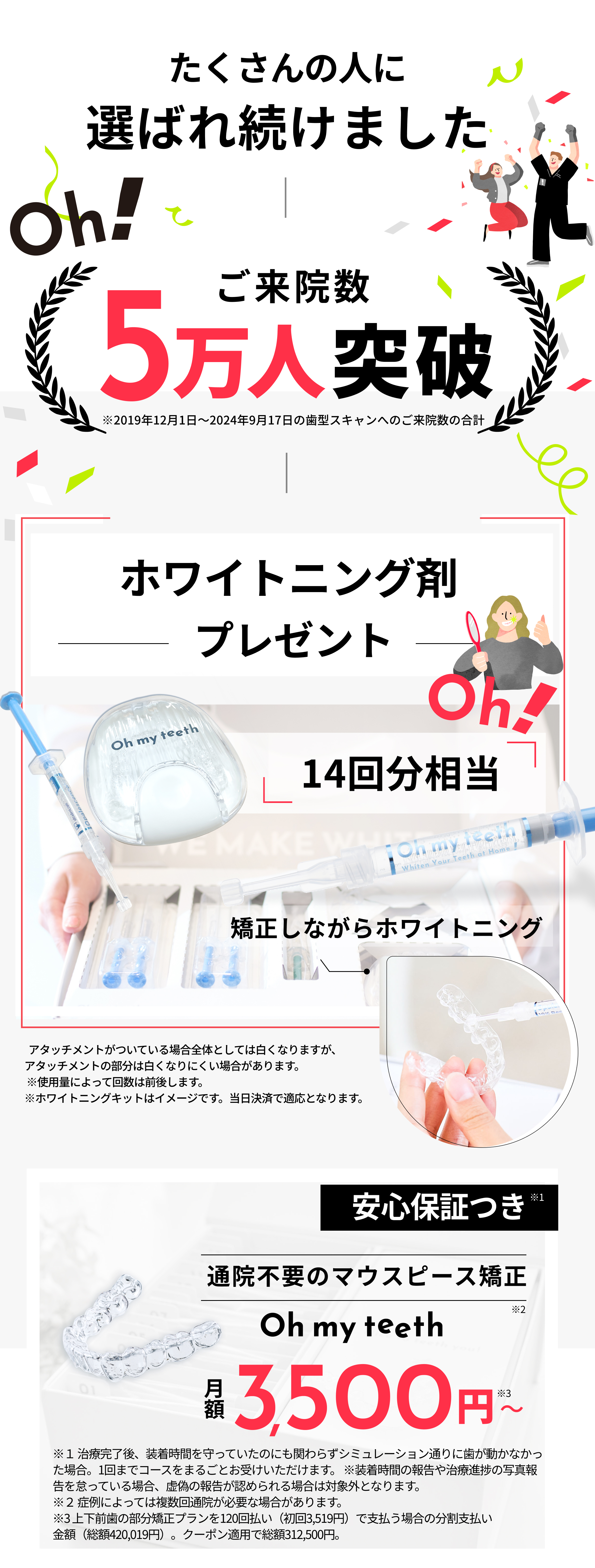特別なご案内